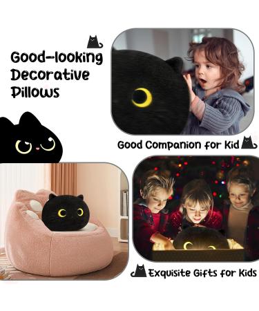 Yamepuia Black Cat Plush Pillow - Soft Stuffed Animal Toy - Buy Online on SooperMarket.com
