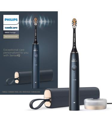 Philips Sonicare 9900 Prestige Rechargeable Electric Power Toothbrush with SenseIQ, Midnight, HX9990/12