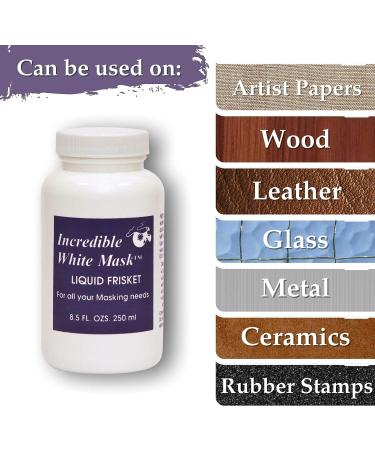 Grafix 8-1/2-Ounce Incredible White Mask Liquid Frisket (WM8) - Buy Online on SooperMarket.com