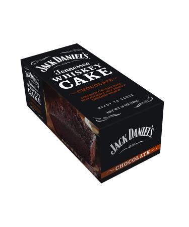 Great Spirits Baking Jack Daniels Chocolate Liquor Cake - 10 oz - Deliver a Gourmet Chocolate Dessert for Gift Baskets, Birthdays, or Parties!