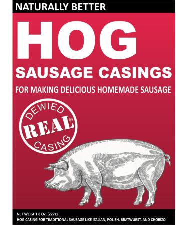 Hog Home Pack Sausage Casings 32mm (8oz.) 8 Ounce (Pack of 1)