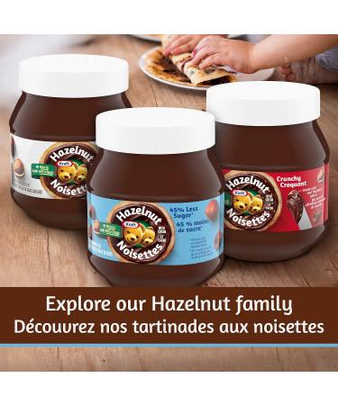 Kraft Peanut Butter Hazelnut Spread with Cocoa and Less Sugar 725g 725 g (Pack of 1) Less Sugar - Buy Online on SooperMarket.com