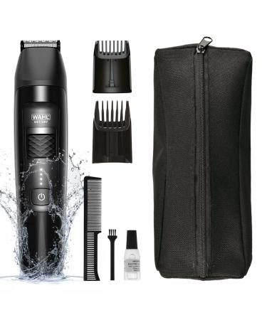 Wahl Beard Trimmer Men Precision Glide Hair Trimmers for Men Mens Stubble Trimmer Male Grooming Set Fully Washable Integrated Cutting Combs Waterproof Beard Trimming Single