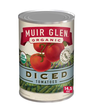 Muir Glen, Organic Diced Tomatoes, 14.5 oz (Pack of 12) TOMATOES 14.5 Ounce (Pack of 12)