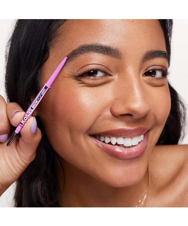 Kosas Brow Pop Nano Ultra-Fine Detailing Pencil - Brown Black | Precision Eyebrow Pencil | Free International Shipping - Buy Online on SooperMarket.com