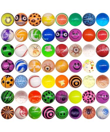 M.Best 25 pieces of flumbies for children 32mm flummi planet Baype balls Springball rubber ball toys for children's birthday party gifts gifts random style 25 pieces multifolitis