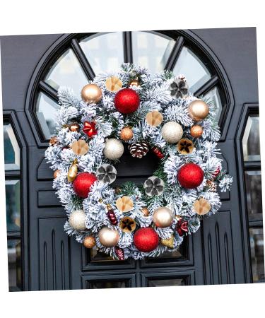 HOMSFOU 175 Pcs Christmas Wreath Decoration Red Berries Pine Needles Fake Fruit Home Decor Bouquet Flower Picks Diy Crafts Photography Eucalyptus Fruits Dried Fruit Self Made Ornaments Assorted Colorx5pcs 2.2x2.2cmx5pcs - Buy Online on SooperMarket.com