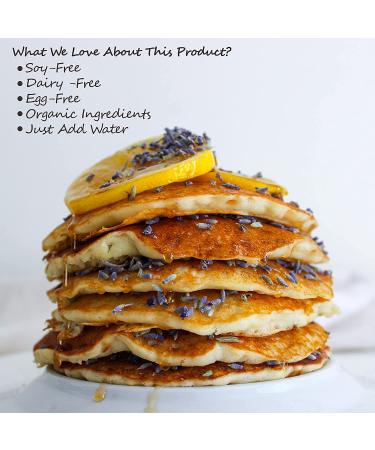 Vegan Gluten Free Pancake & Waffle Mix | Dairy, Egg, and Soy Free | Serving Size 1/3 Cup (40g) | Gluten Free - Buy Online on SooperMarket.com