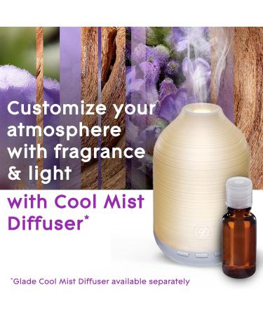 Glade Essential Oil Diffuser Refill Use with Cool Mist Aromatherapy Diffuser Air Freshener for Home Choose Calm Scent with Notes of Lavender & Sandalwood 1 Count - Buy Online on SooperMarket.com