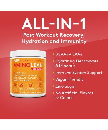 RSP NUTRITION AminoLean Pre Workout & Recovery Bundle - Pink Lemonade & Blood Orange (30 Servings each) - Buy Online on SooperMarket.com