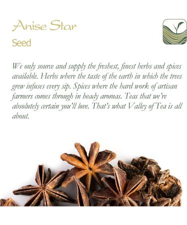 Organic Anise Star Seed Tea - Illicium Verum Herbal Infusion 200g - Buy Online on SooperMarket.com