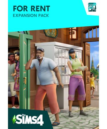 The Sims 4 For Rent (EP15) PCWin | Code In A box | VideoGame | English PCWIN Code in a box For Rent (EP15)