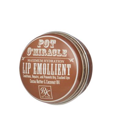 Ruby Kisses Pot O' Miracle Maximum Hydration Cocoa Butter & Coconut Oil Lip Emollient 2 Pack - Moisturizing Lip Treatment - Buy Online on SooperMarket.com