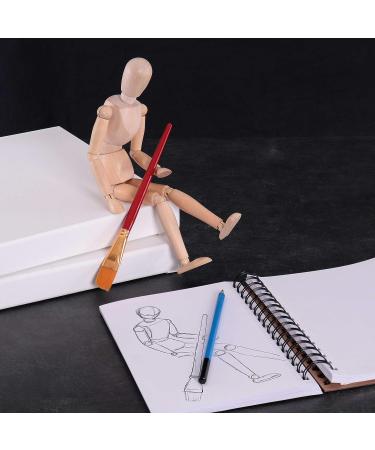 US Art Supply 12 Female Drawing Manikin with Flexible Body and Base - Ideal for Human Figure Sketching - Buy Online on SooperMarket.com