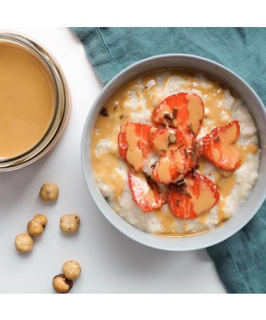nob Roasted Hazelnut Butter - Single Ingredient 100% IGP Piedmont Hazelnuts - Plant Based Refined Sugar Free Palm Oil Free Gluten Free - Source of Vegan Protein & Folate - 200g Hazelnut Spread - Buy Online on SooperMarket.com