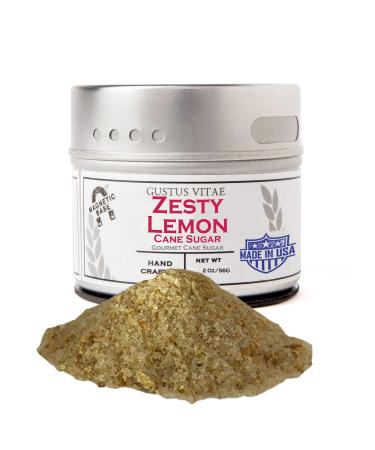 Gustus Vitae Cane Sugar Zesty Lemon 2 oz (56 g)