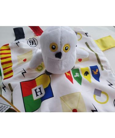 Baby Jack & Co Wizard Lovey Owl Tag Toy for Babies - House Colors - Soft & Safe - Ideal Baby Toy & Muggle Gift - Buy Online on SooperMarket.com