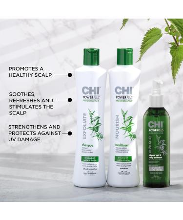 CHI Powerplus Starter Kit - Shampoo Conditioner & Scalp Treatment | International Shipping Available - Buy Online on SooperMarket.com