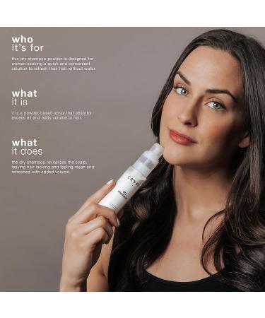 Hair Craft Co. CRVFT Non-Aerosol Dry Shampoo Powder for Women - Travel Size Oil Absorption Paraben & Sulfate Free Adds Volume & Refreshes Hair - Buy Online on SooperMarket.com