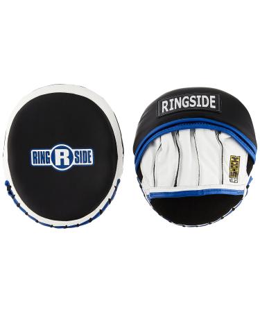 Ringside Gel Micro Boxing MMA Punch Mitts (Pair) , blue/black