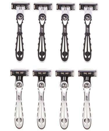 BIC Flex 5 Men's 5-blade Disposable Razor, For a Smooth and Comfortable Shave, 8-Count Pack of Mens Razors