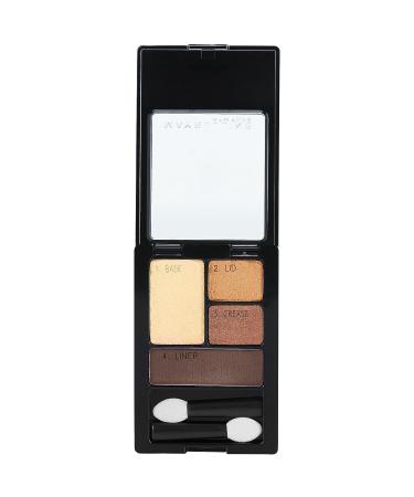 Maybelline New York Expert Wear Eyeshadow Quads Sunlit Bronze 0.17 oz - Buy Online on SooperMarket.com