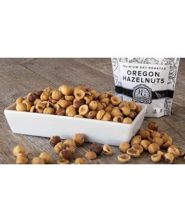 Premium Oregon Farm To Table Dry Roasted Hazelnuts - Lightly Salted - Kosher Certified - 1 LB - Buy Online on SooperMarket.com