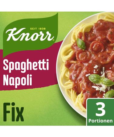 Buy Knorr Fix Spaghetti Napoli - 39g Pack | Flavor Enhancer Free Pasta Seasoning | International Shipping Available - Buy Online on SooperMarket.com