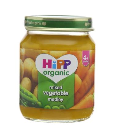 HIPP VEG MEDLEY 4M 125GJAR Mixed Vegetable Medley