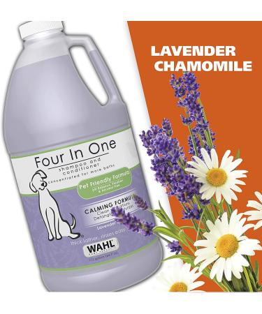 Wahl 4-in-1 Calming Pet Shampoo 64 Oz - Lavender Chamomile, Cleans, Conditions, Detangles, Moisturizes - Buy Online on SooperMarket.com