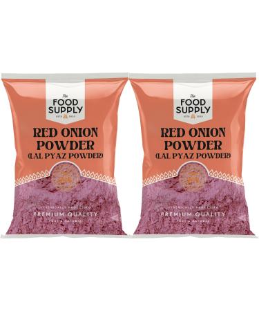 Red Onion Powder 2x100g- Finest Premium Quality | 100% All Natural | No additives or preservatives