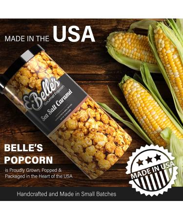 Sea Salt Caramel Popcorn Canister - Premium Gourmet Snacks | Non-GMO Kernels | Perfectly Popped | Movie Night Treats - 12 oz - Buy Online on SooperMarket.com