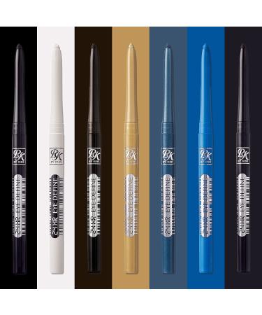 Ruby Kisses Waterproof 24HR Eye Define Eyeliner - Very Black (4 Count), Long-Lasting Eyeliner for Intense Definition - Buy Online on SooperMarket.com