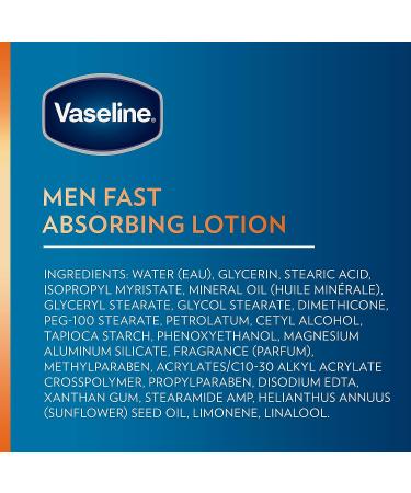 Vaseline Men Healing Moisture Body Lotion 20.3 oz - Fast Absorbing Formula - Buy Online on SooperMarket.com