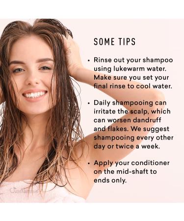 Just Nutritive Dandruff Clear Scalp Shampoo | Natural Anti-Dandruff Treatment | Gentle Shampoo for Dry Scalps | 16 Fl Oz - Buy Online on SooperMarket.com