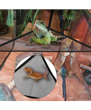 VDFJEK 2 Packs Reptile Hammock Mesh Reptile Accessories Vivarium Accessories Bearded Dragon Accessories for Reptile Lizards Snakes Hammock - Buy Online on SooperMarket.com