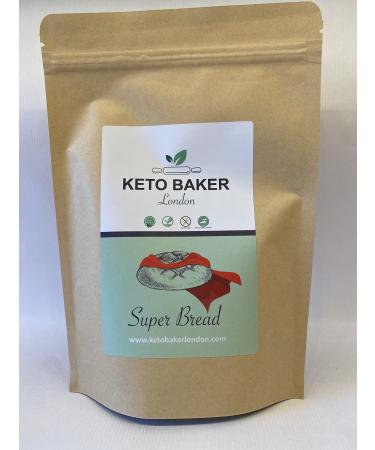 Keto Baker London Bread and Cake Mix - Super Chia Bread Vegan Gluten-Free Low-Carb