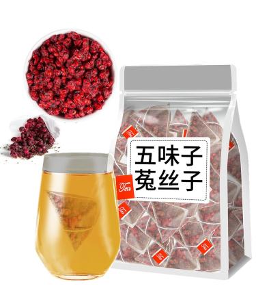 Five Flavors Goji Berry Tea 50 Bags/Box Four Famous Five Flavors Wolfberry Tea Schisandra Dodder Tea (1PC)
