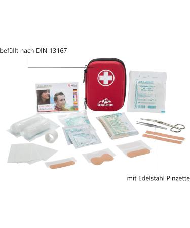Buy GEIGELSTEIN Travel First Aid Kit Made in Germany | Stainless Steel Tweezers for Hiking Cycling & Outdoor Adventures - Buy Online on SooperMarket.com