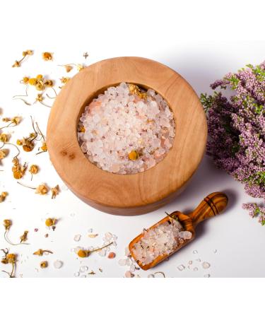 Black Sand Labs Premium Bath Salts for Her - Dead Sea & Himalayan Pink Salt Blend with Botanicals - Moisturizing and Rejuvenating Luxury Bath Salts for Women - Summer Terrace - Buy Online on SooperMarket.com