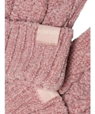 FC Bayern Munich Ladies Pink Knitted Gloves - Cable Pattern | Shop Internationally - Buy Online on SooperMarket.com