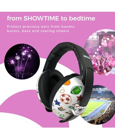 Banz Bubzee Baby Ear Defenders 0-36 Months Sports | Noise Cancelling Headphones for Babies and Toddlers | Size Adjustable - Buy Online on SooperMarket.com
