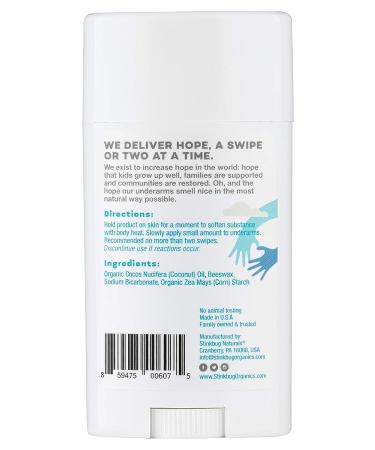 Stinkbug Naturals Unscented All Natural Deodorant - 2.1 Ounce - Buy Online on SooperMarket.com
