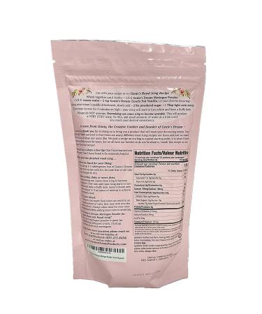 Genie's Dream Premium Meringue Powder 16oz (1lb) Pouch - High Quality Baking Ingredient - Buy Online on SooperMarket.com