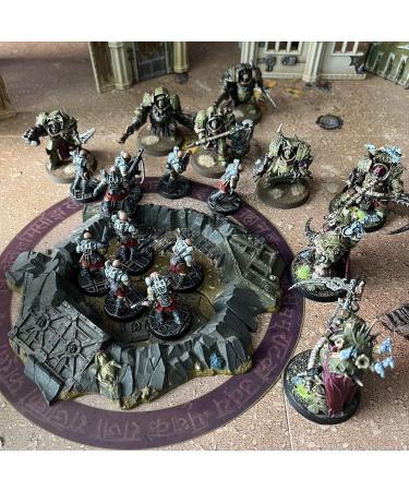 Jucoci Objective Point Markers 6PCS Set Objective Marker Compatible with WH40k Wargame (Miniature Not Included)  Red - Buy Online on SooperMarket.com