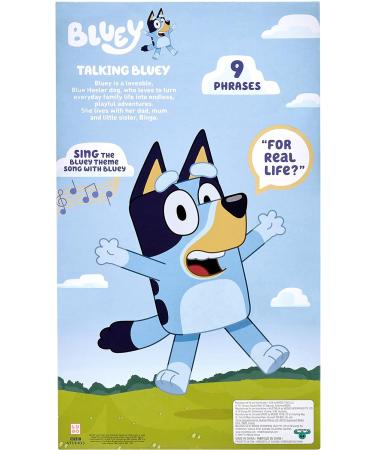 Bluey Large 30cm Talking Plush Toy - Official Collectable Character, Jumbo Soft Toy - Buy Online on SooperMarket.com
