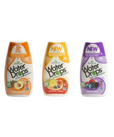 Sweet Leaf Water Drops 1.62 Fl Oz (Pack of 3)
