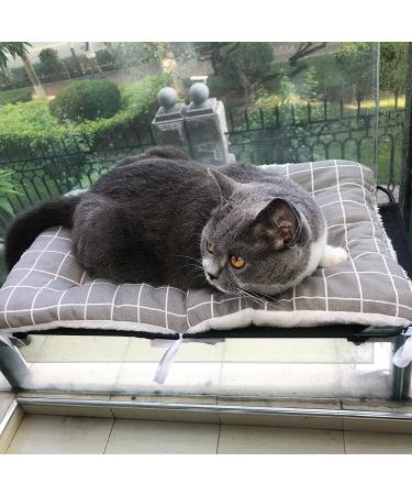 Cat Window Perch Hammock Seat with 4 Suction Cups for 360 Sunbathing and Napping - Indoor Cat Bed - Buy Online on SooperMarket.com