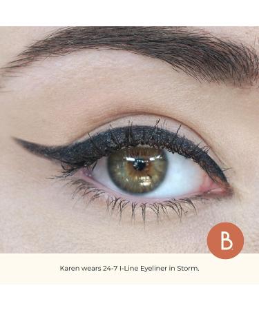 Beauty For Real I-Line 24-7 Eyeliner in Storm - Shimmering Pewter Gray, Waterproof Gel Formula - 0.01 oz - Buy Online on SooperMarket.com