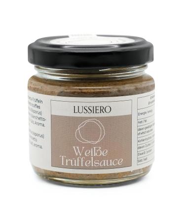 Buy Pack of 3 Lussiero White Bianchetto Truffle Sauce - Authentic Tuber Borchii - 80g | International Shipping Available - Buy Online on SooperMarket.com